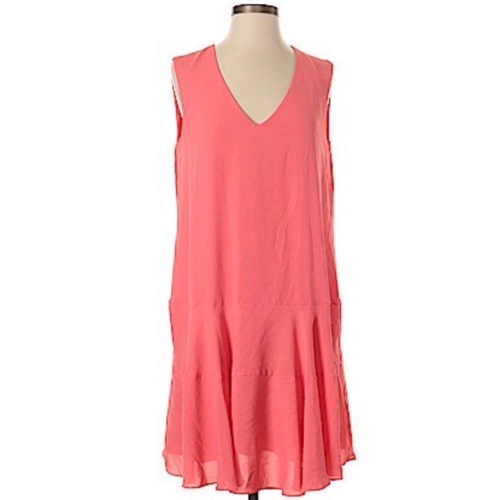 BCBGmaxAzria Sleeveless Watermelon Colored Dress